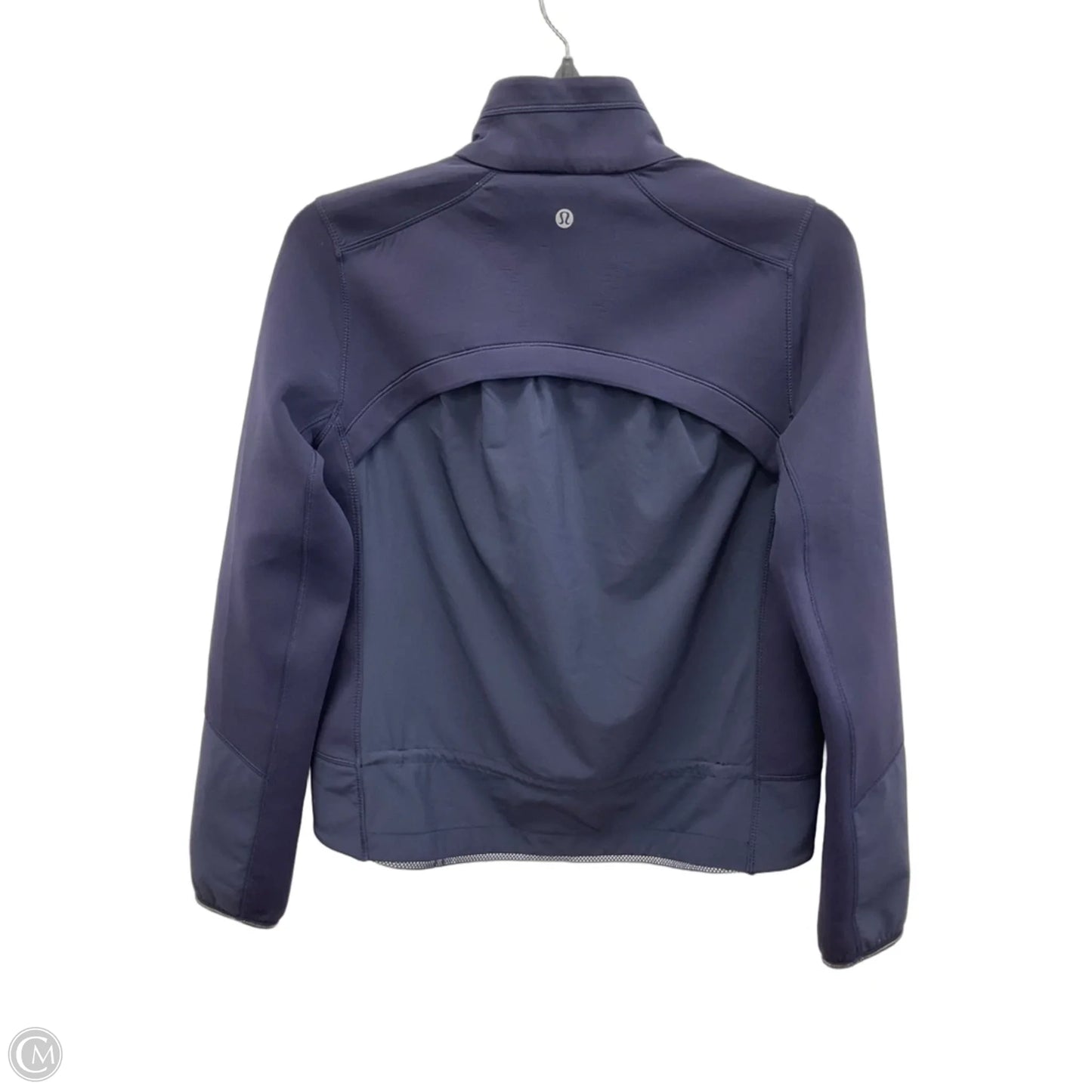 Athletic Jacket By Lululemon In Navy, Size: S