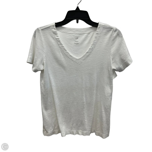 Top Short Sleeve By J. Jill In White, Size: Xs