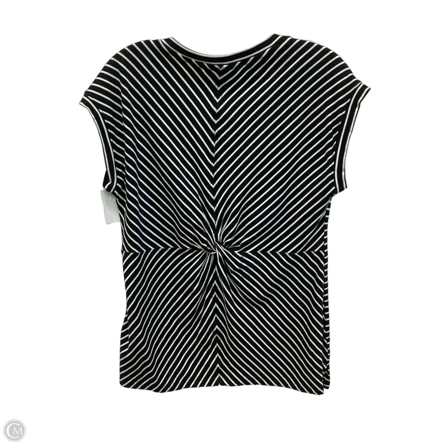 Top Sleeveless By Chicos In Striped Pattern, Size: S