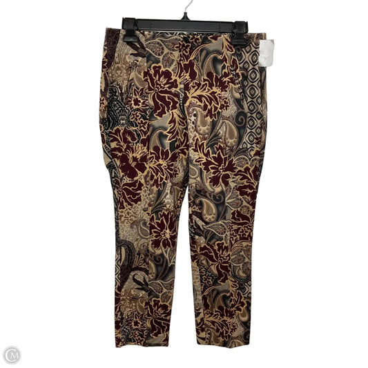 Pants Cropped By Chicos In Multi-colored, Size: 6p
