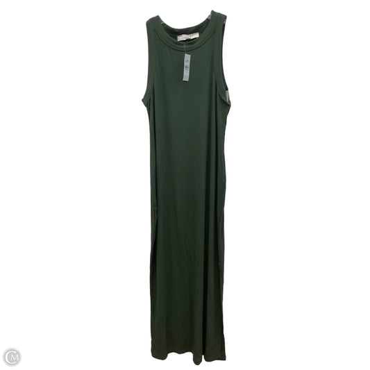 Dress Casual Maxi By Loft In Green, Size: M