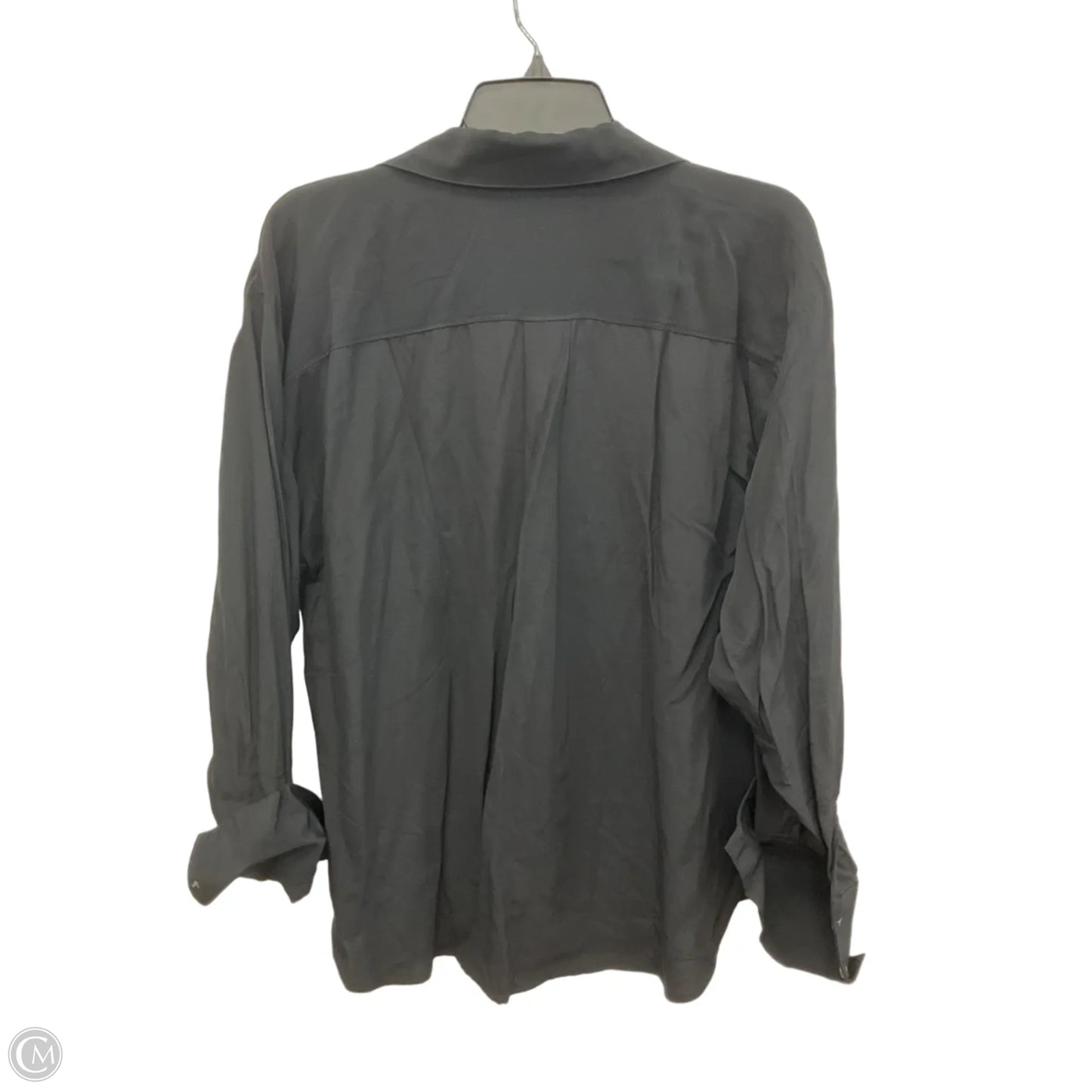 Blouse Long Sleeve By Loft In Black, Size: M