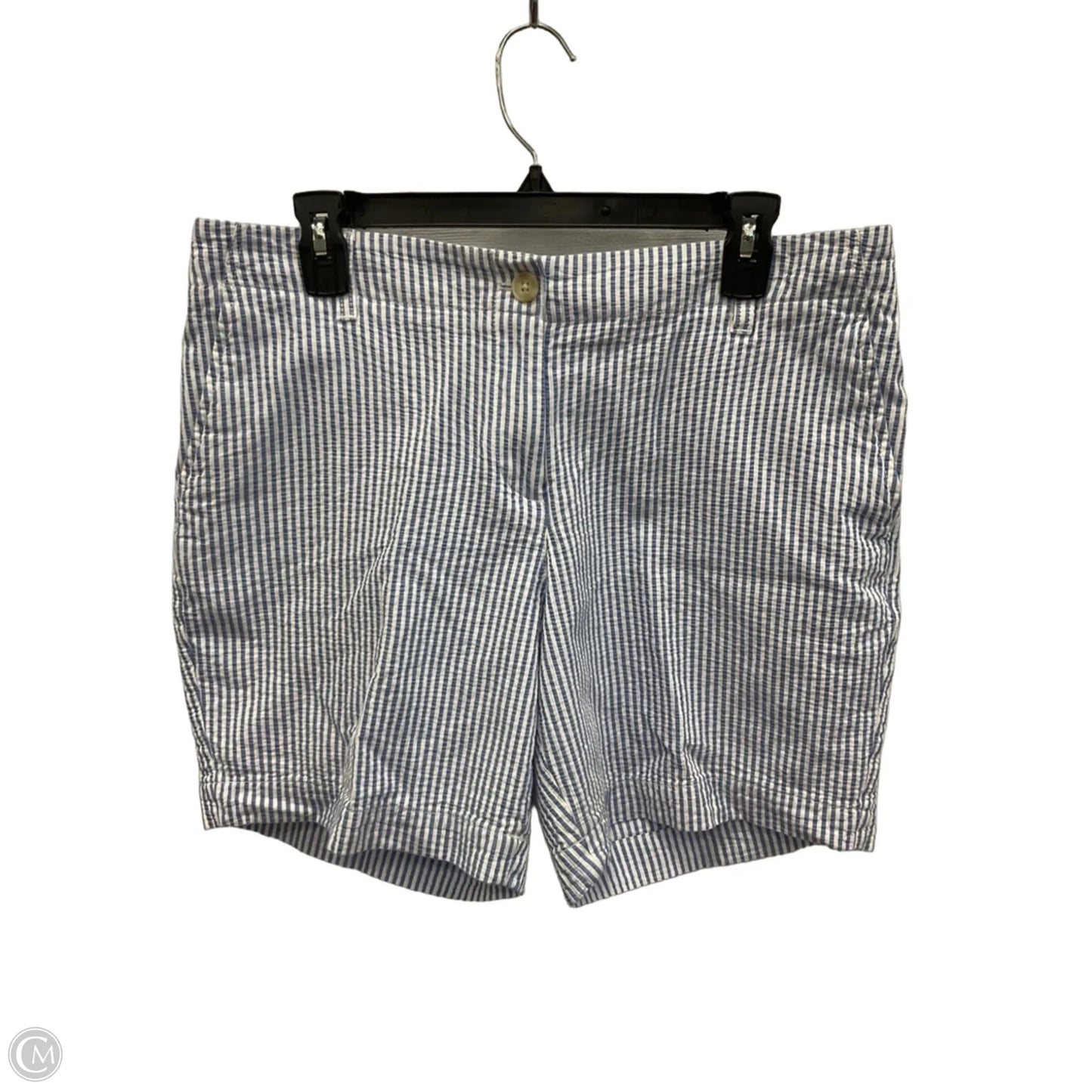 Shorts By Talbots In Blue & White, Size: 10
