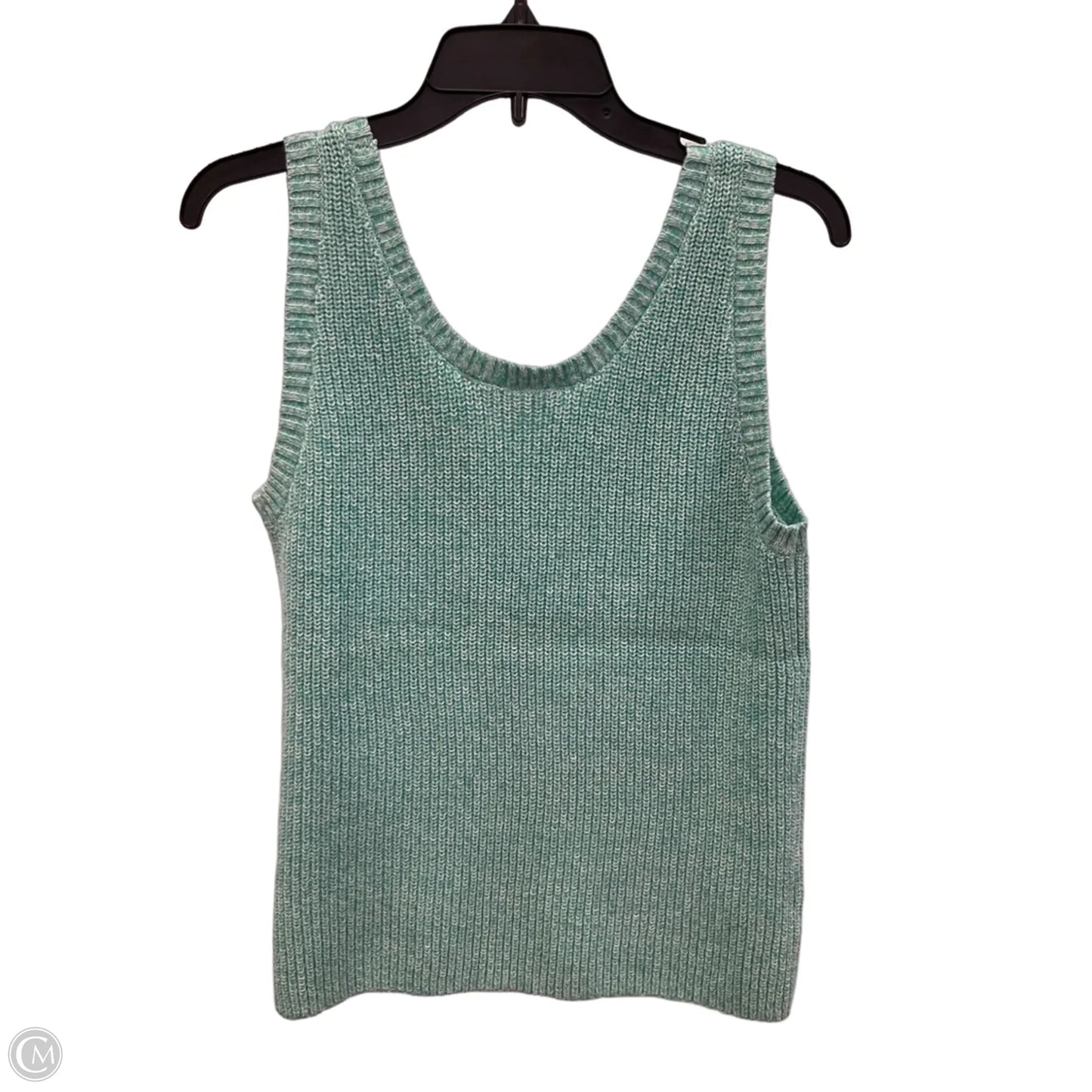 Top Sleeveless By Loft In Blue, Size: L