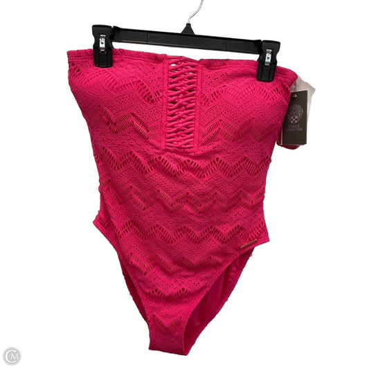 Swimsuit By Vince Camuto In Pink, Size: L