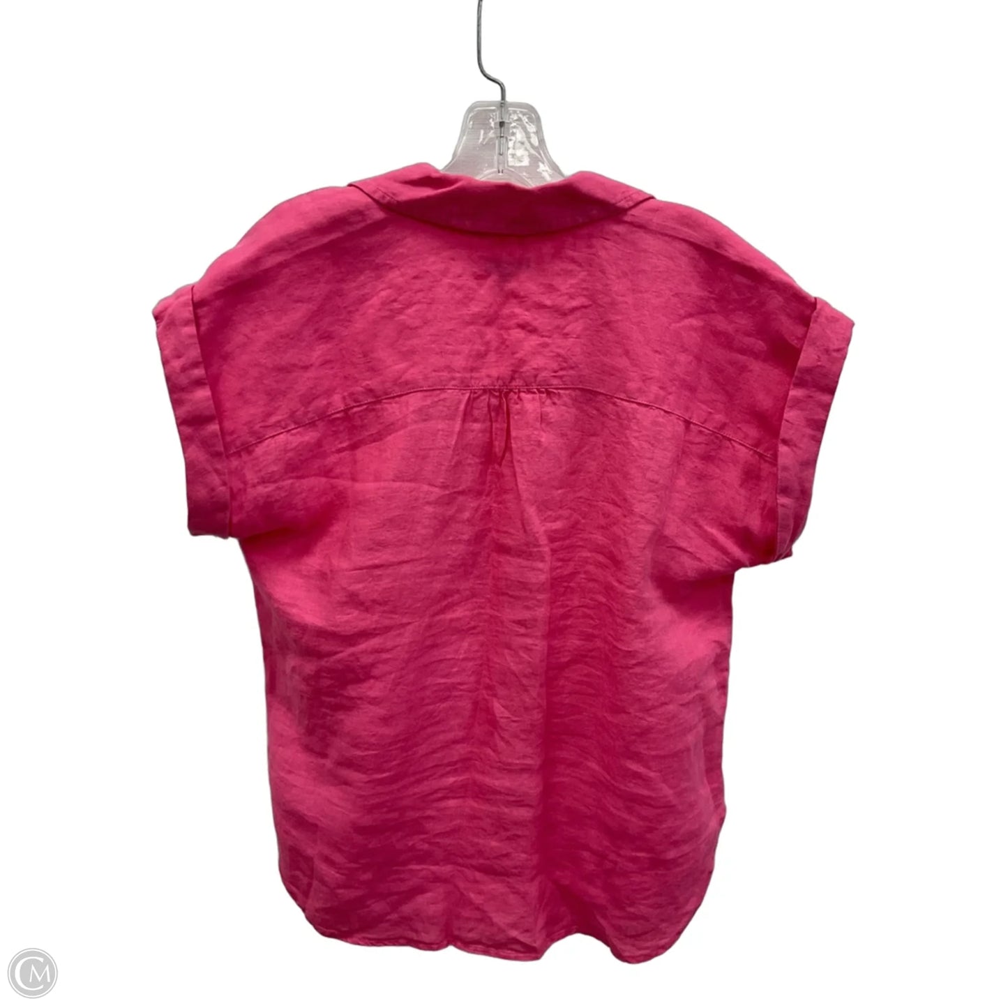 Top Short Sleeve By Talbots In Pink, Size: Xs