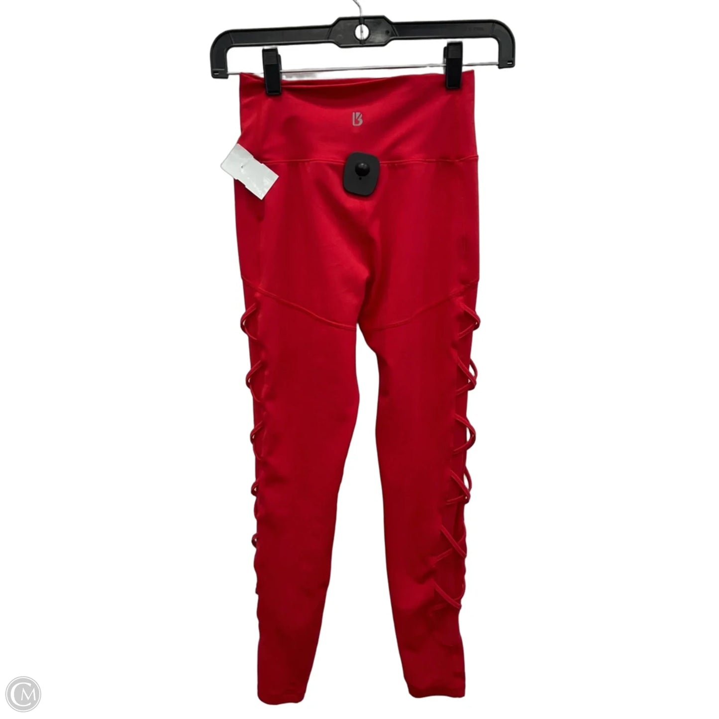 Athletic Leggings By Buffbunny In Red, Size: S