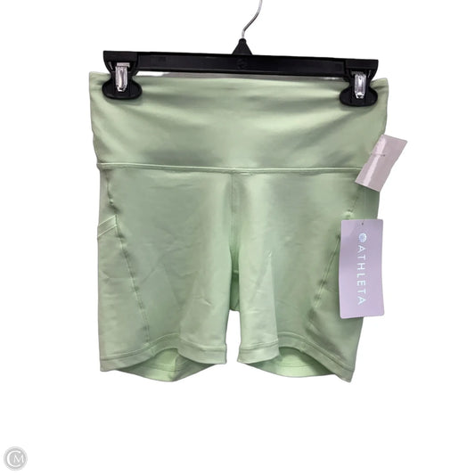 Athletic Shorts By Athleta In Green, Size: S