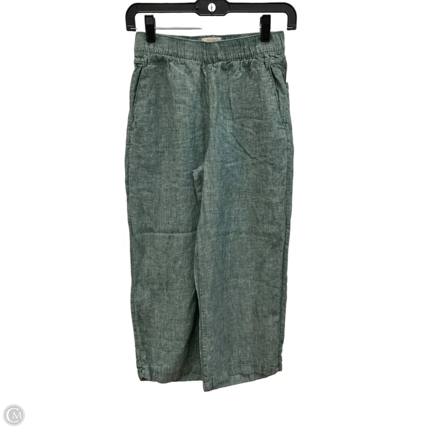 Pants Linen By Cynthia Rowley In Green, Size: Xs