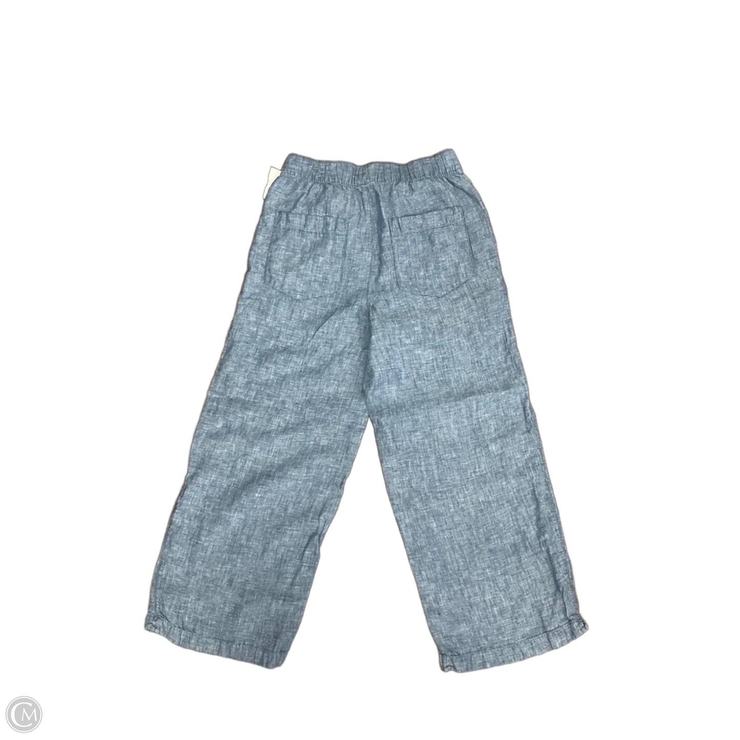 Pants Linen By Cynthia Rowley In Blue, Size: Xs