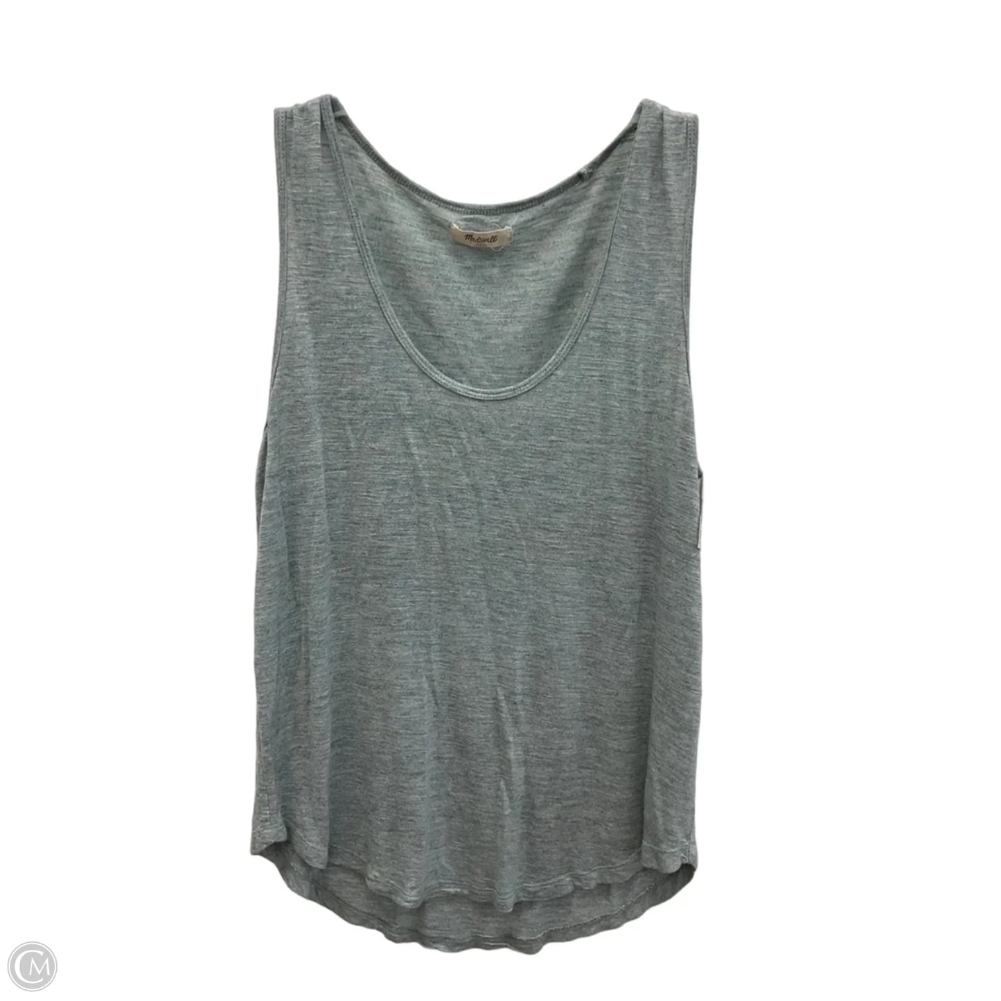 Top Sleeveless Basic By Madewell In Grey, Size: S