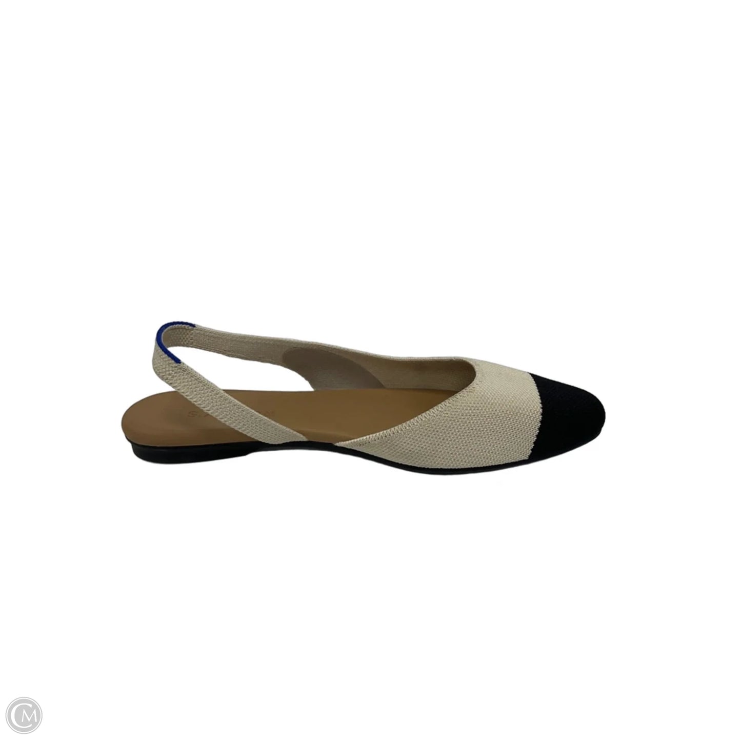 Shoes Flats By Rothys In Black & White, Size: 7.5