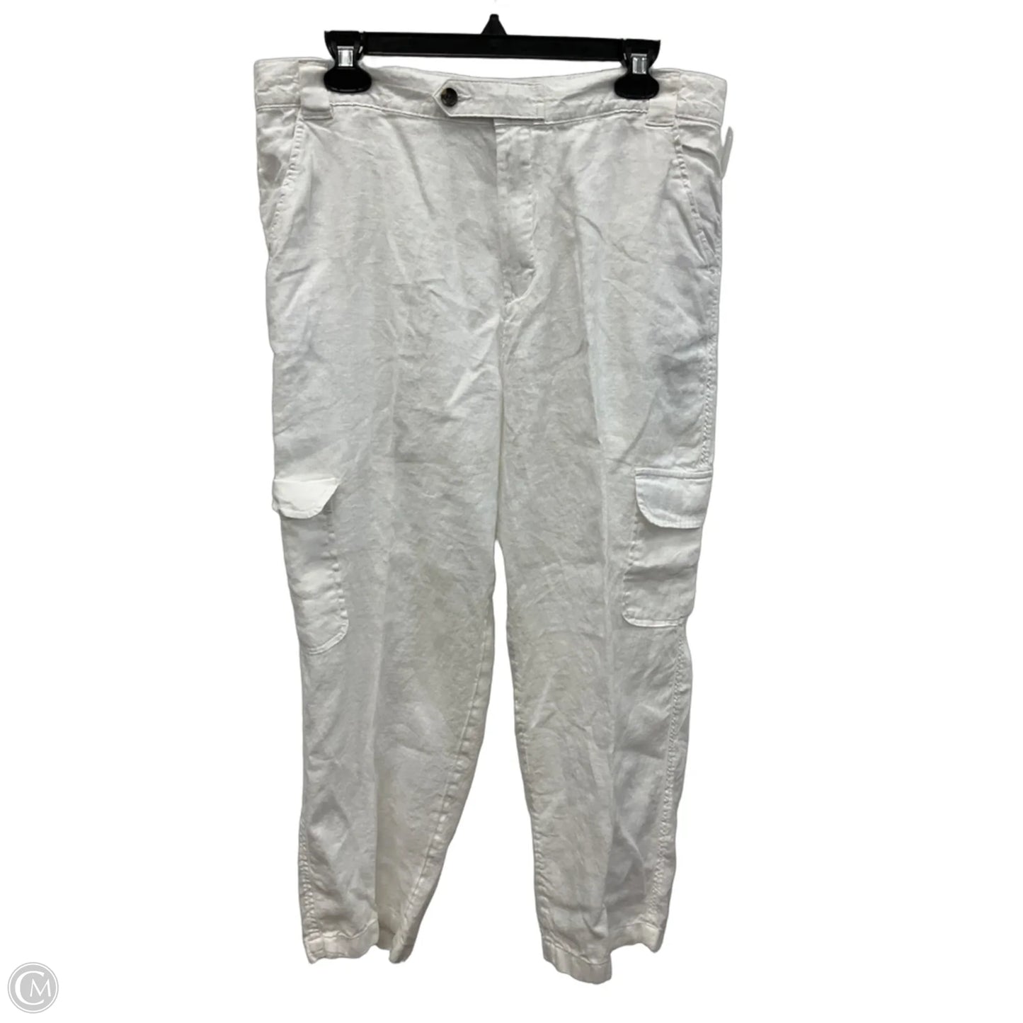 Pants Linen By Rachel Roy In White, Size: Xl