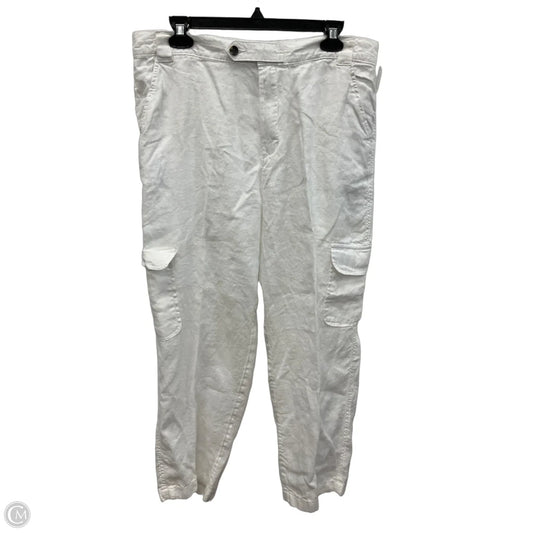 Pants Linen By Rachel Roy In White, Size: Xl