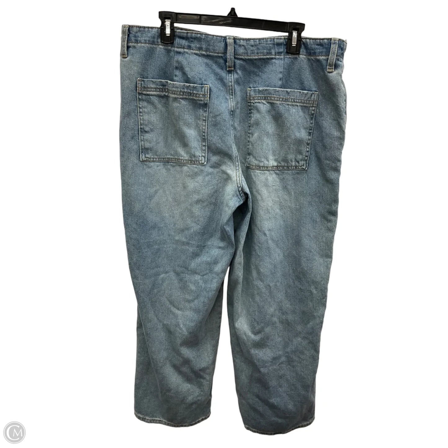 Jeans Straight By Universal Thread In Blue Denim, Size: 16