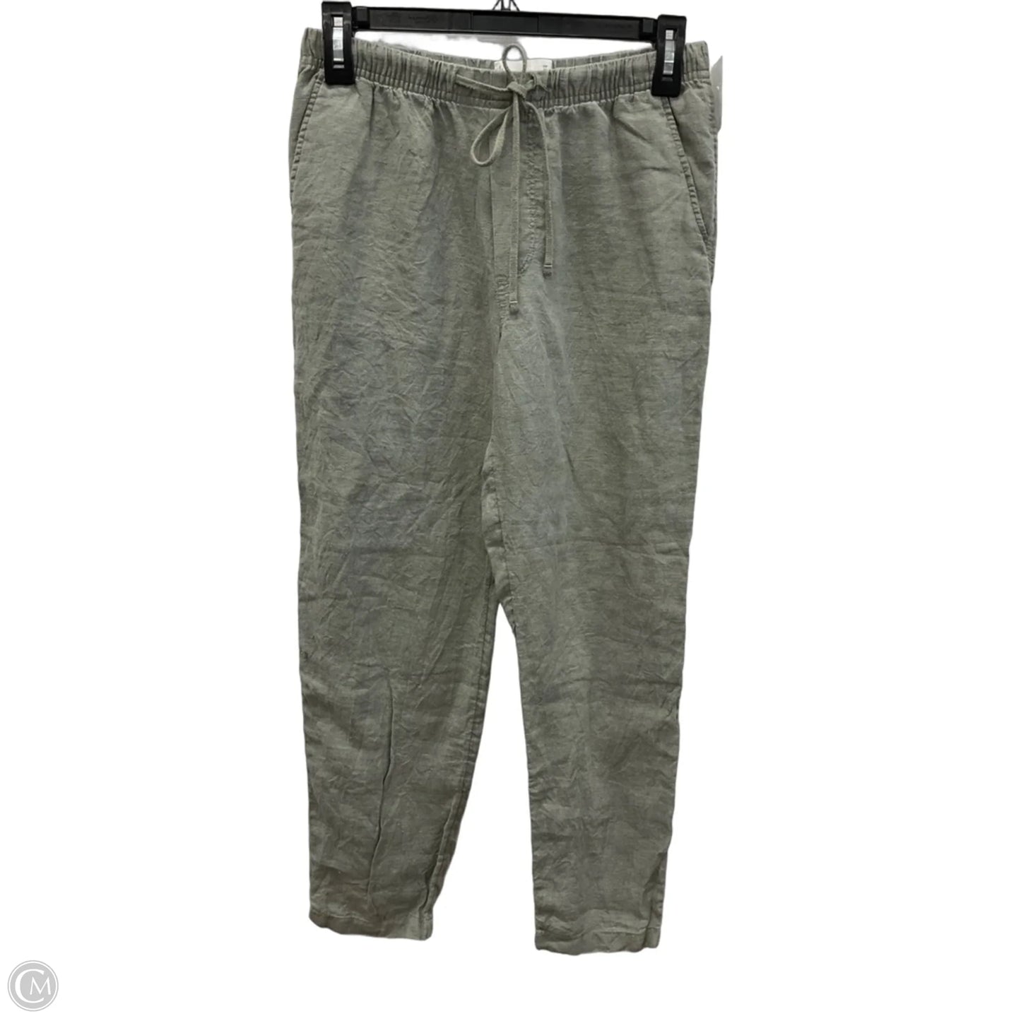 Pants Linen By Mng In Green, Size: Xxs