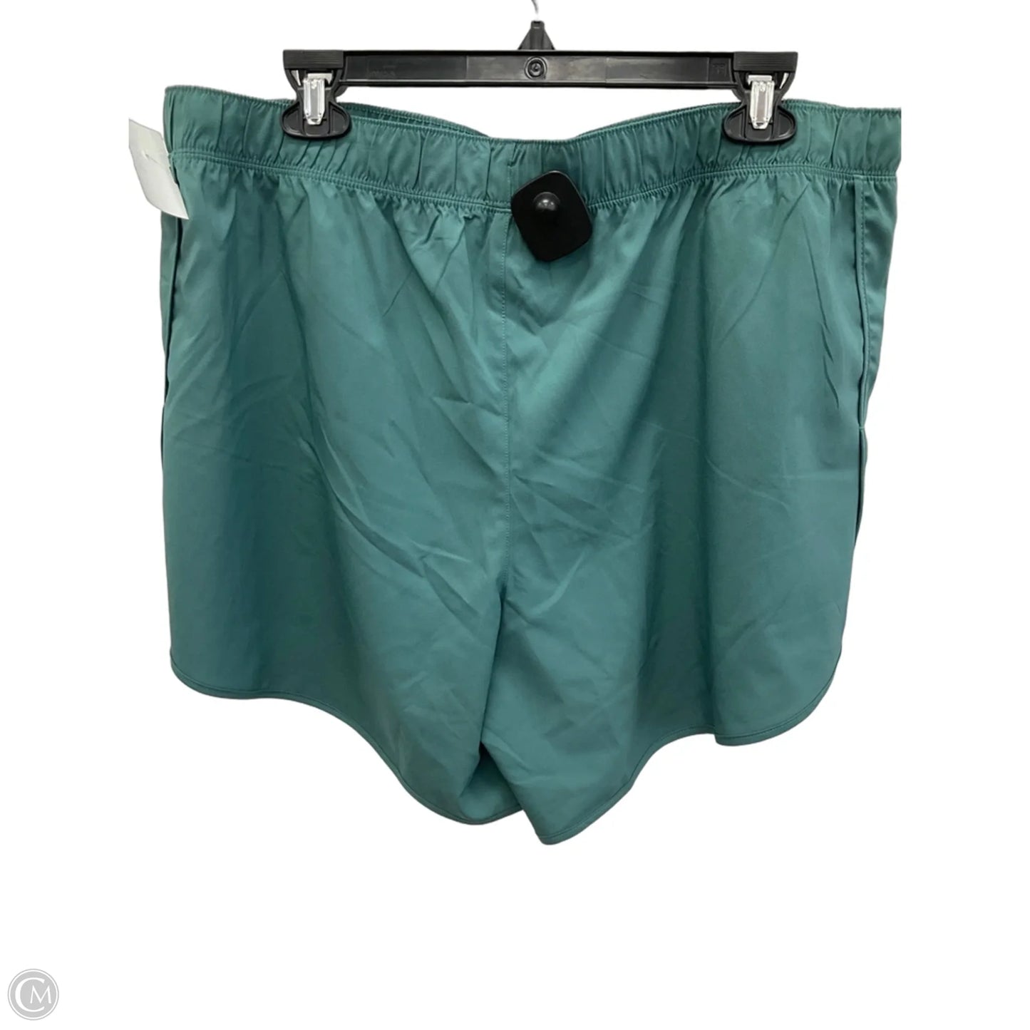 Athletic Shorts By New Balance In Green, Size: Xl