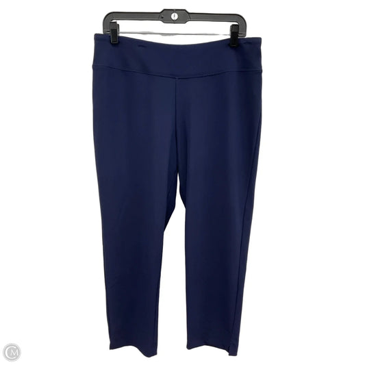 Athletic Leggings By Boston Proper In Navy, Size: L