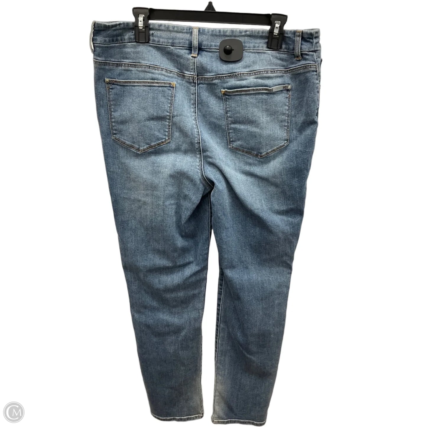 Jeans Boyfriend By Chicos In Blue Denim, Size: 12