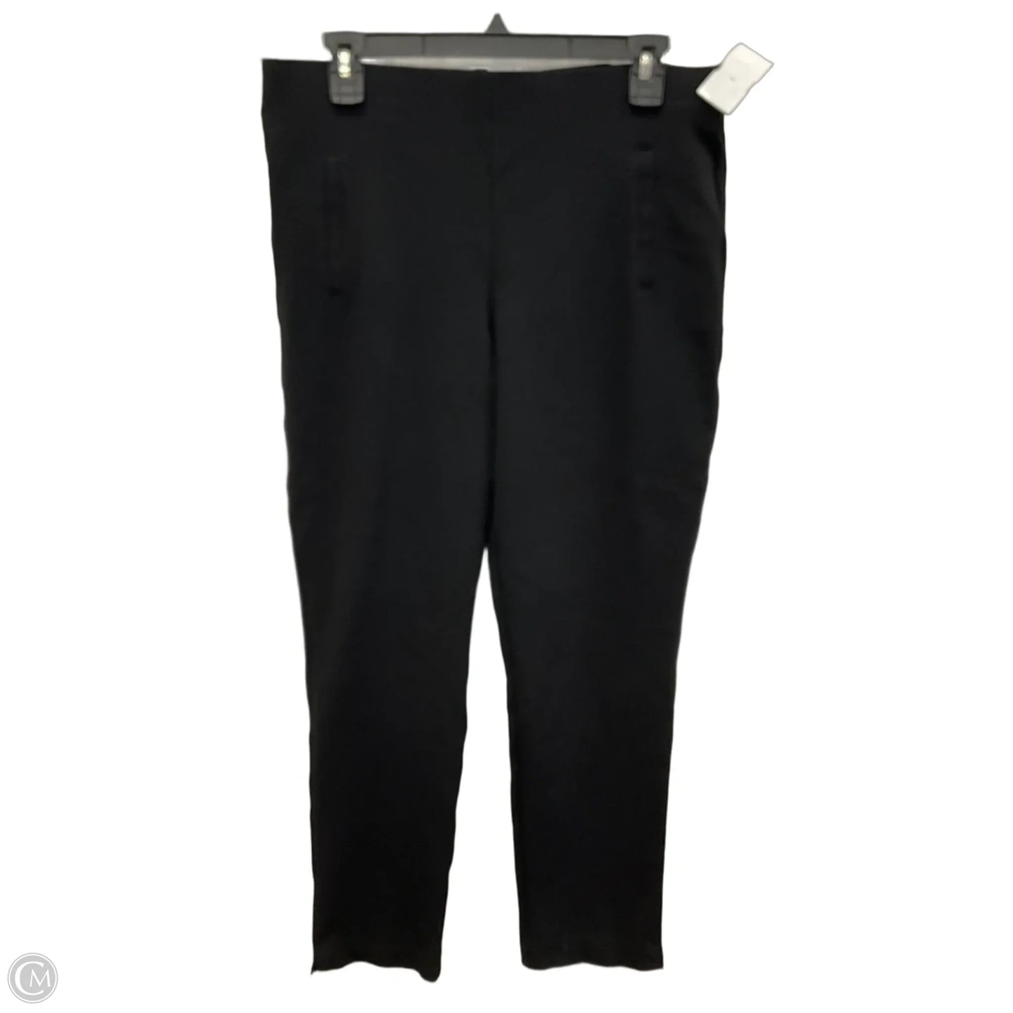 Pants Leggings By Chicos In Black, Size: 10