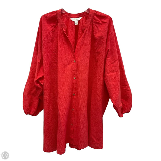 Dress Designer By Lilly Pulitzer In Red, Size: L