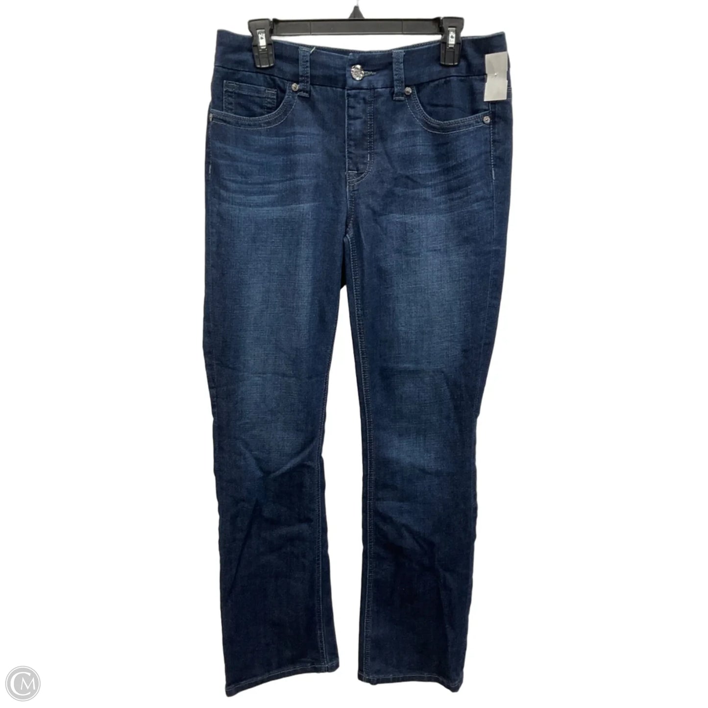 Jeans Boot Cut By Seven 7 In Blue Denim, Size: 8