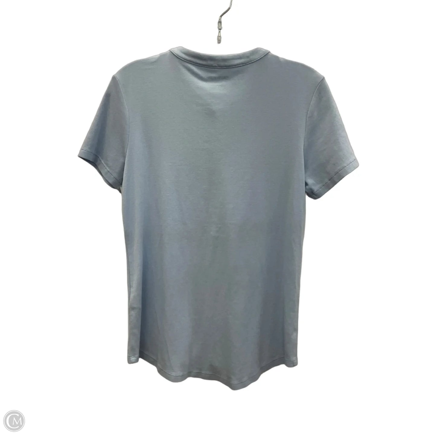 Top Short Sleeve Basic By Calvin Klein In Blue, Size: M