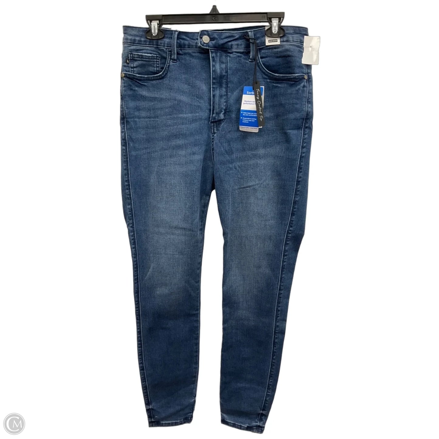 Jeans Skinny By Judy Blue In Blue Denim, Size: 14