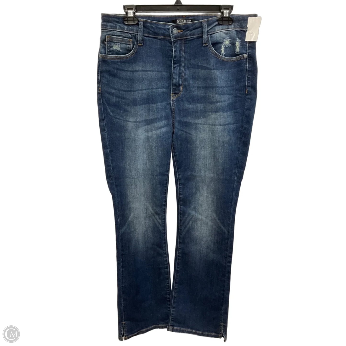 Jeans Boot Cut By Judy Blue In Blue Denim, Size: 14