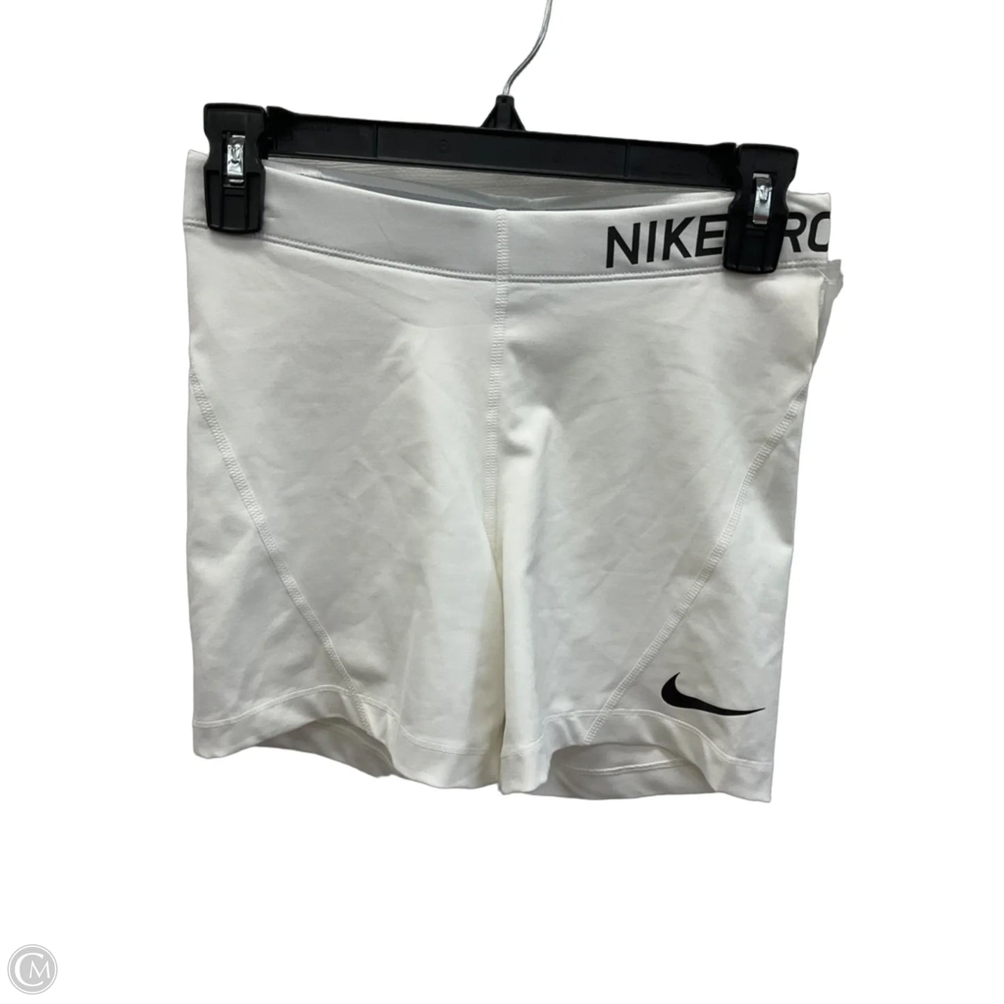 Athletic Shorts By Nike In White, Size: M
