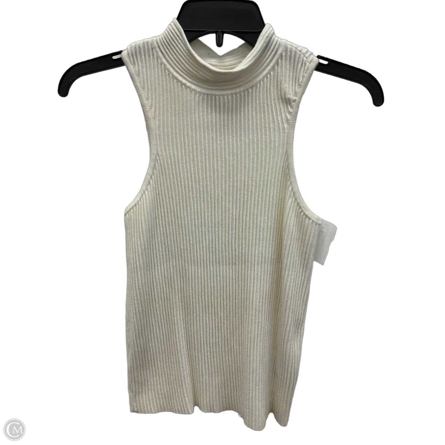 Top Sleeveless By Worthington In White, Size: S