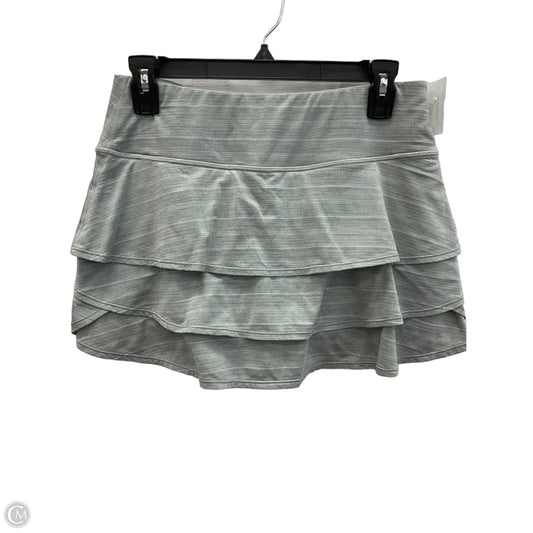 Athletic Skort By Athleta In Grey, Size: M