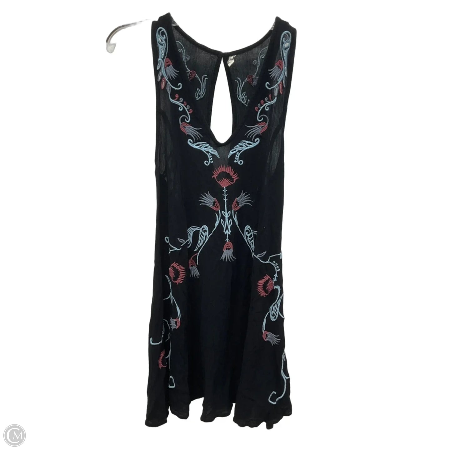 Dress Casual Short By Free People In Black & Blue, Size: Xs