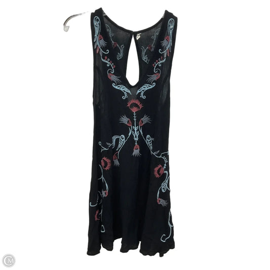 Dress Casual Short By Free People In Black & Blue, Size: Xs