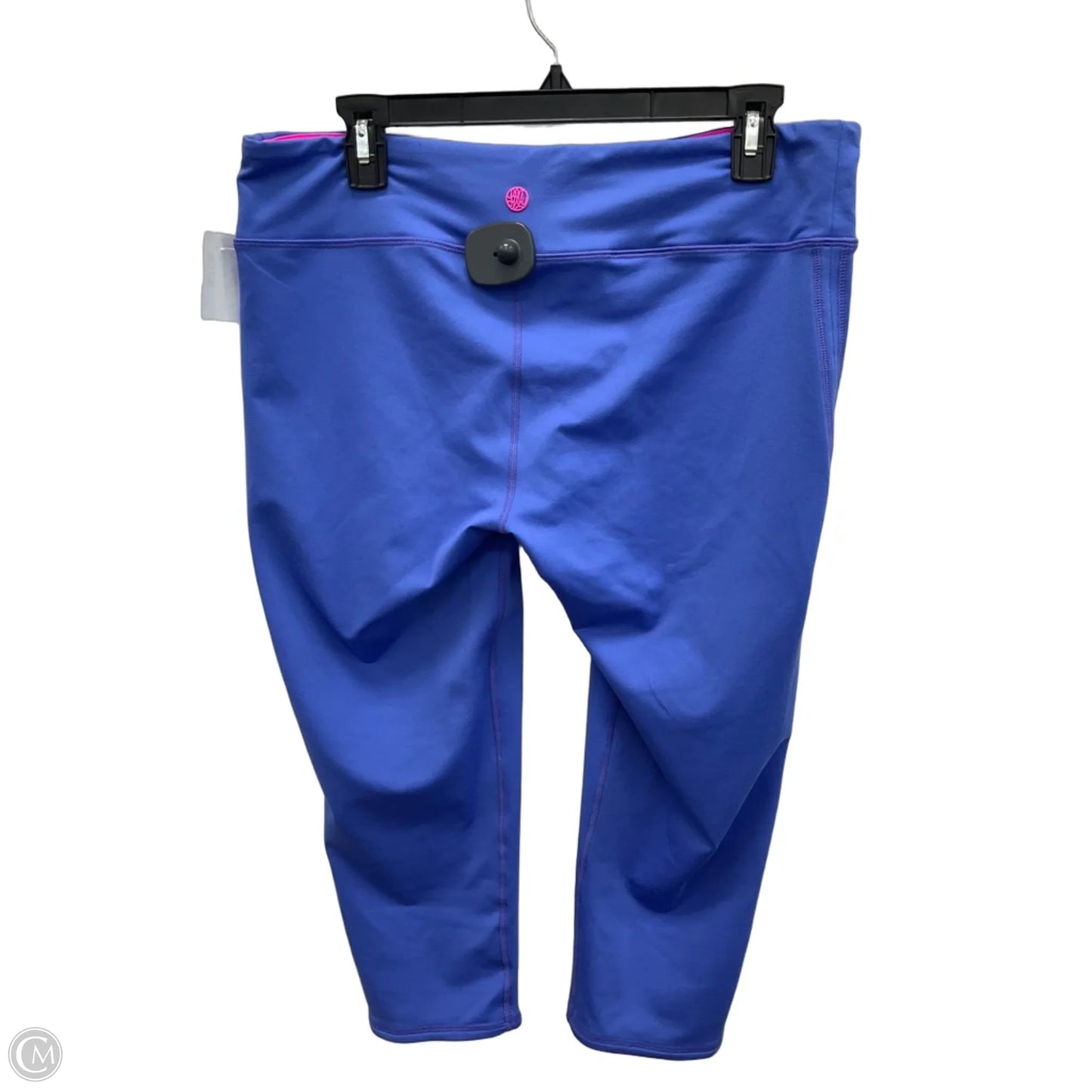 Capris Designer By Lilly Pulitzer In Blue, Size: Xl