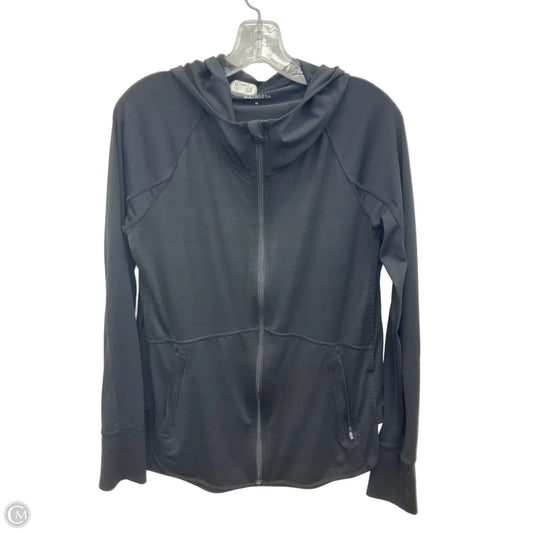 Athletic Jacket By Athleta In Black, Size: M