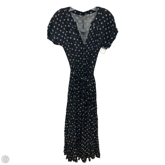 Dress Casual Maxi By Loft In Black & White, Size: S