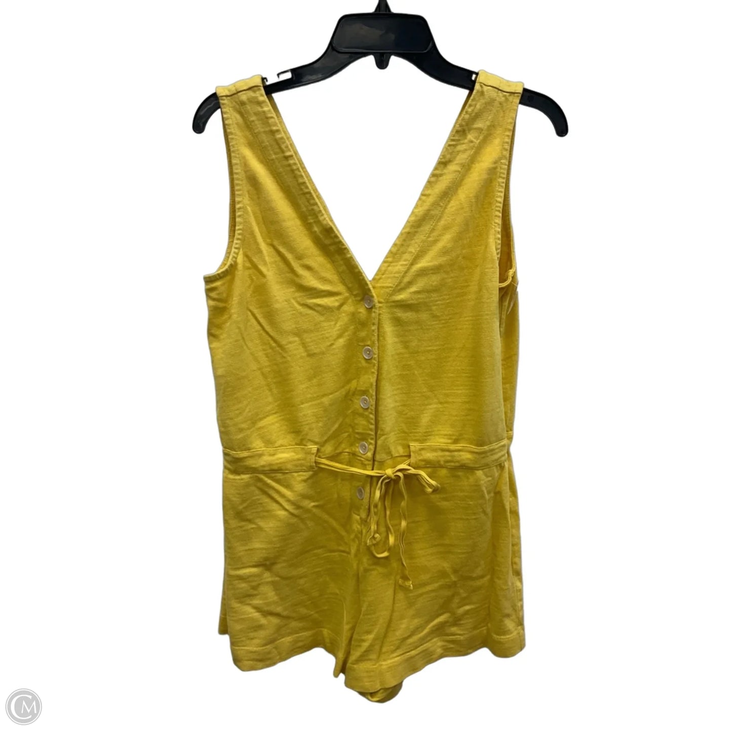 Romper By Loft In Yellow, Size: S