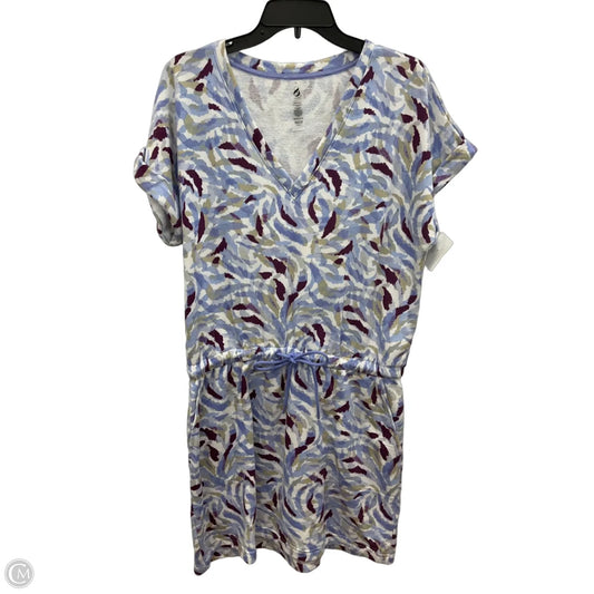 Dress Casual Short By Lou And Grey In Blue & Purple, Size: L