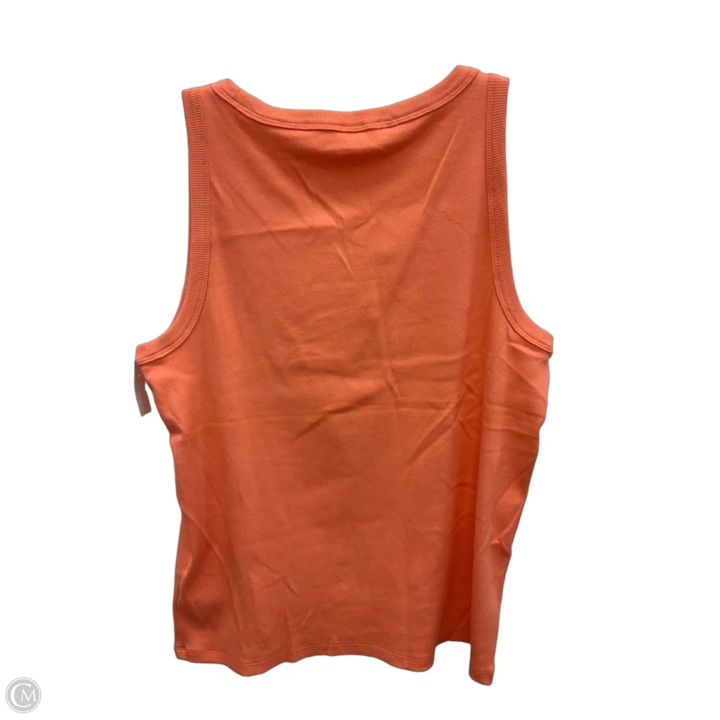 Top Sleeveless Basic By Talbots In Orange, Size: Xlp