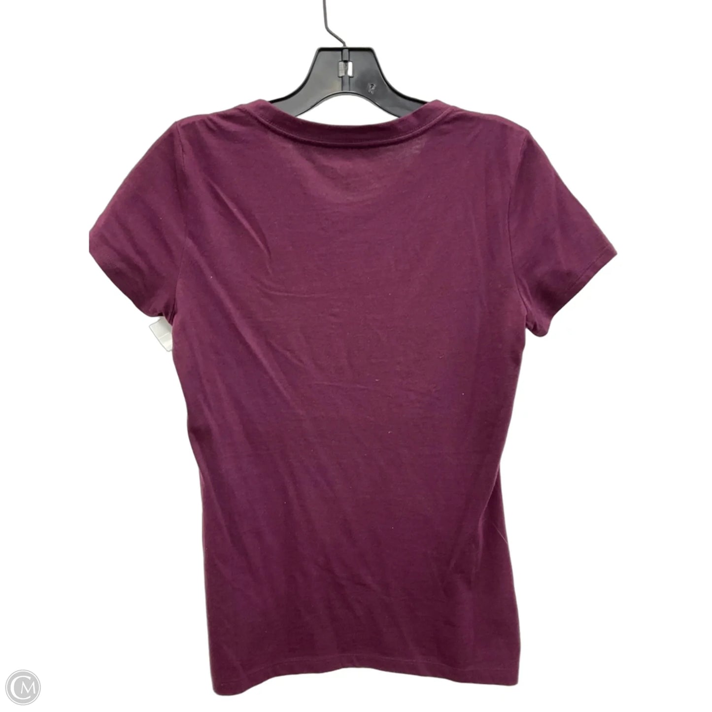 Top Short Sleeve By Gap In Maroon, Size: Xs