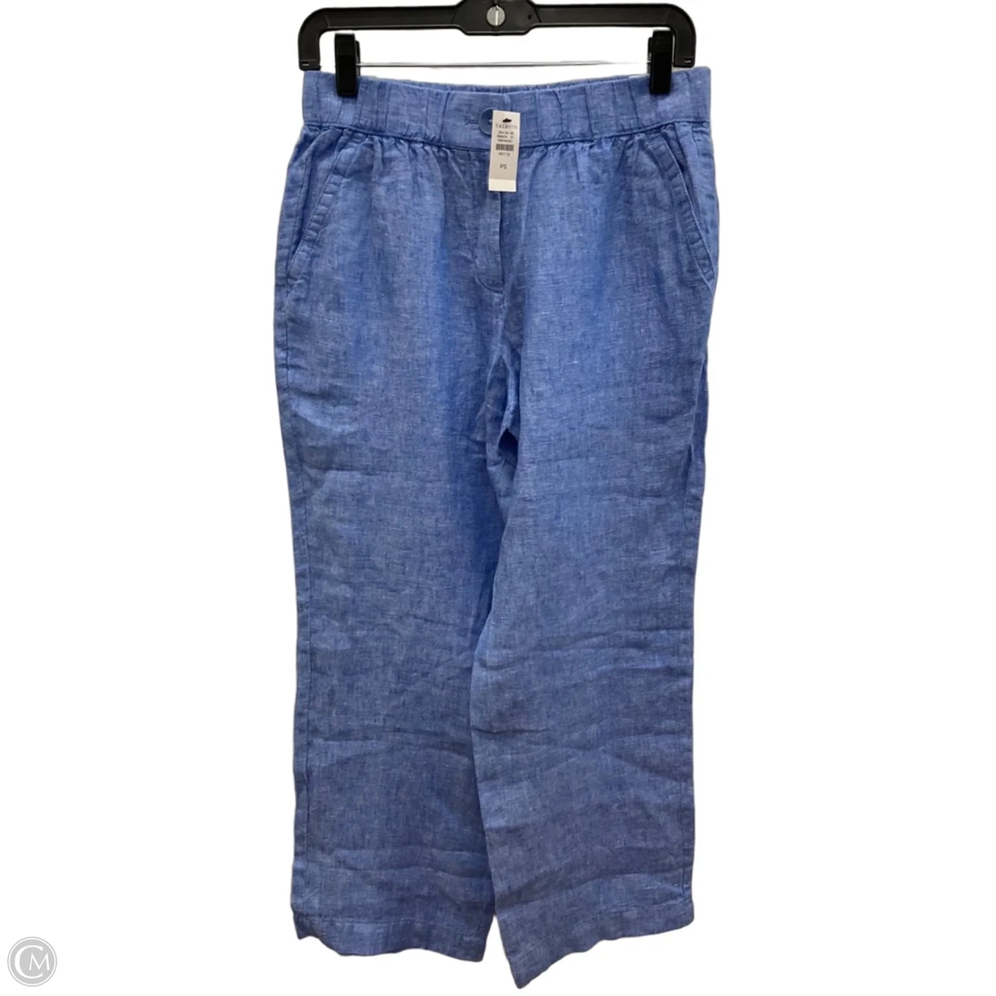 Pants Linen By Talbots In Blue, Size: Sp