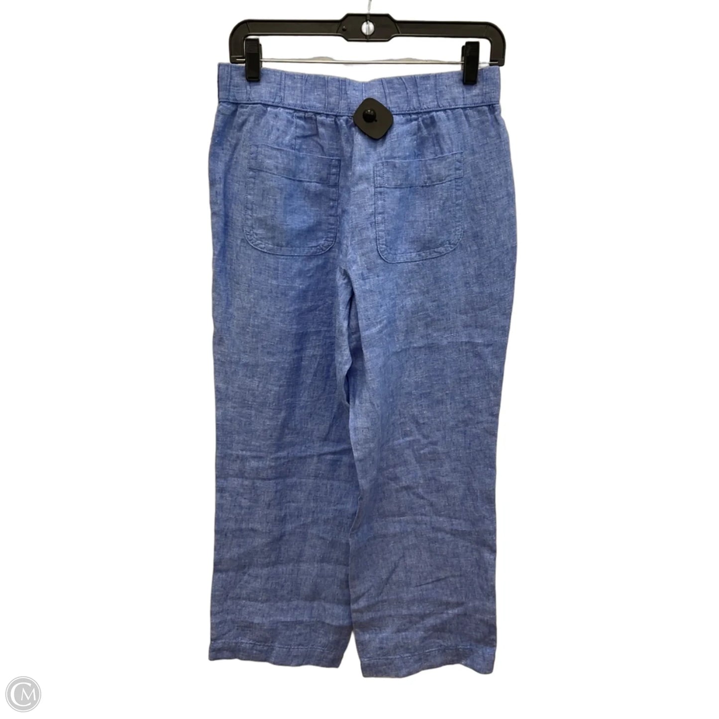 Pants Linen By Talbots In Blue, Size: Sp