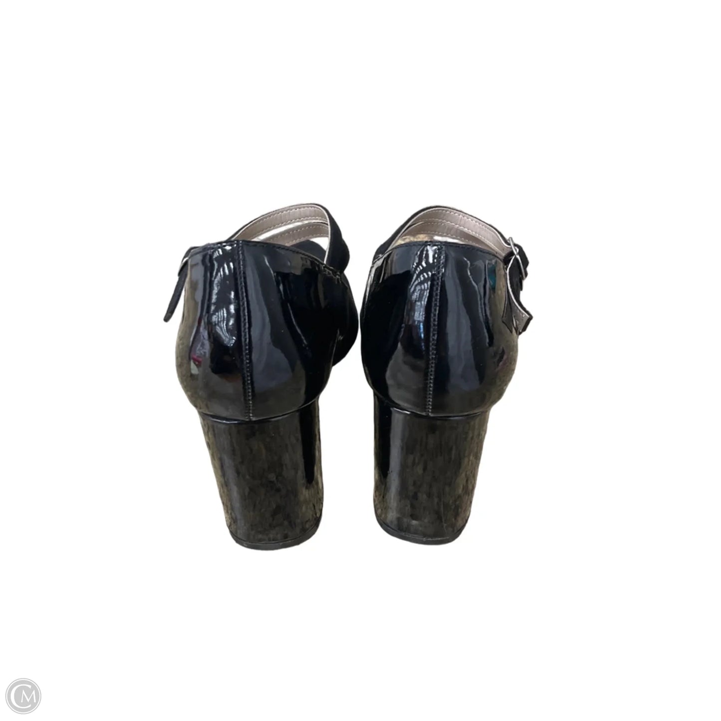 Shoes Heels Block By Cato In Black, Size: 8