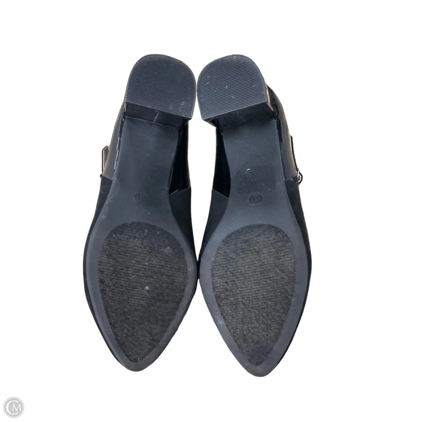 Shoes Heels Block By Cato In Black, Size: 8