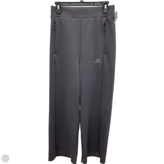 Athletic Pants By Adidas In Grey, Size: S