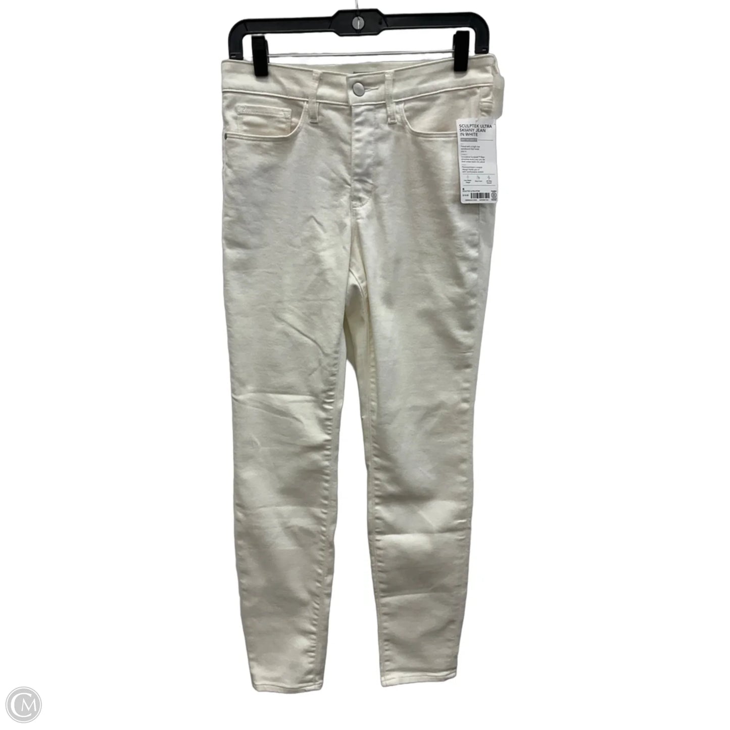 Jeans Skinny By Athleta In White Denim, Size: 6