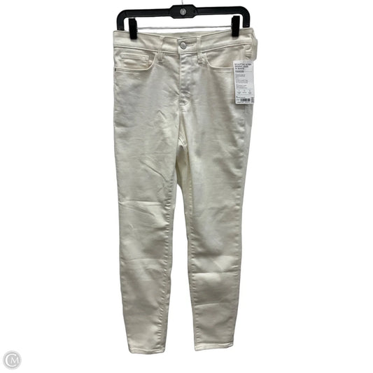 Jeans Skinny By Athleta In White Denim, Size: 6