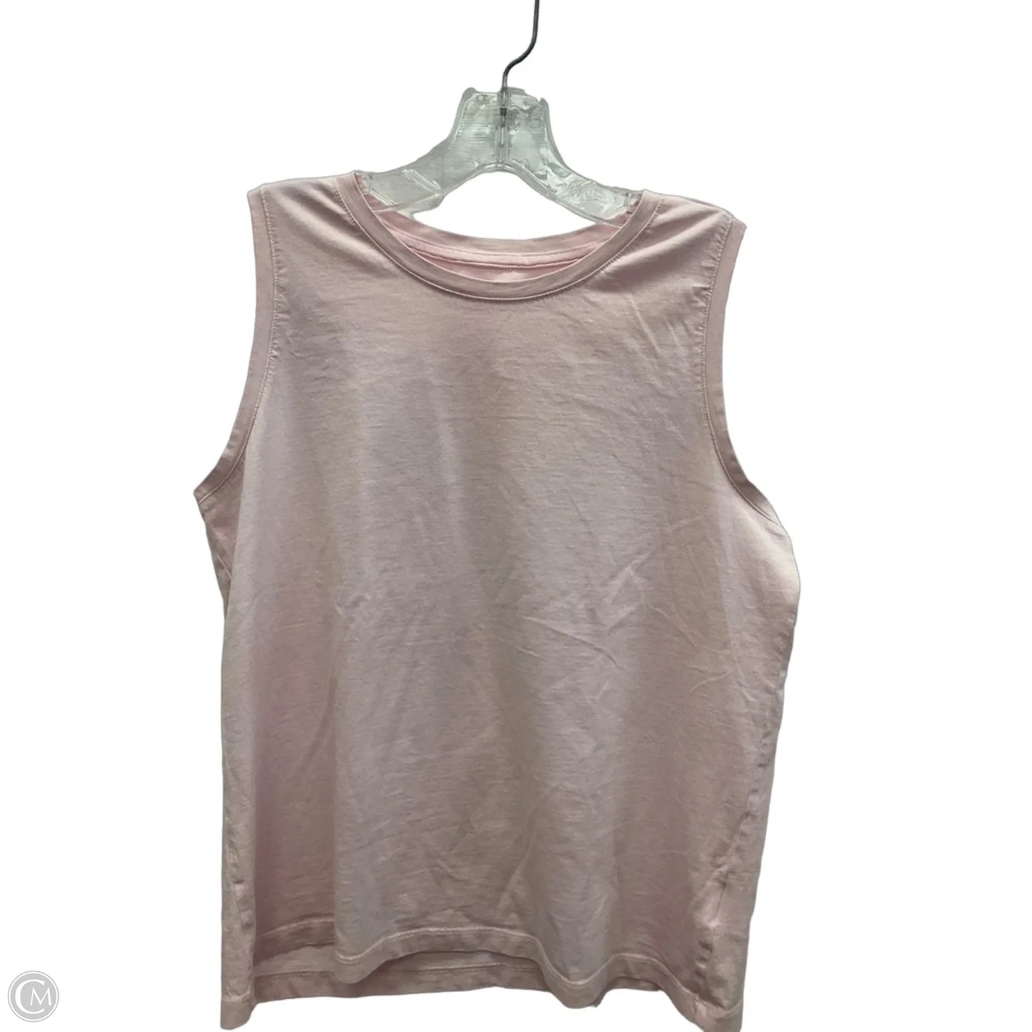 Top Sleeveless Basic By Lands End In Pink, Size: Mp