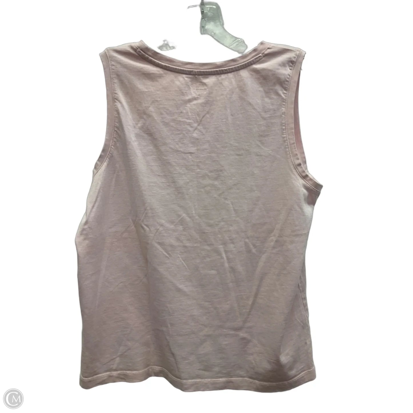 Top Sleeveless Basic By Lands End In Pink, Size: Mp